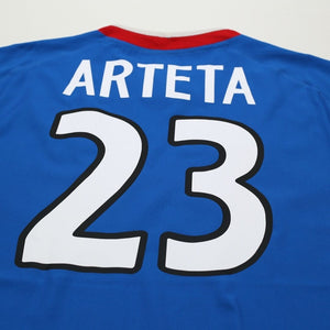 2003/04 Arteta #23 Rangers Vintage Diadora Home Football Shirt (XL)