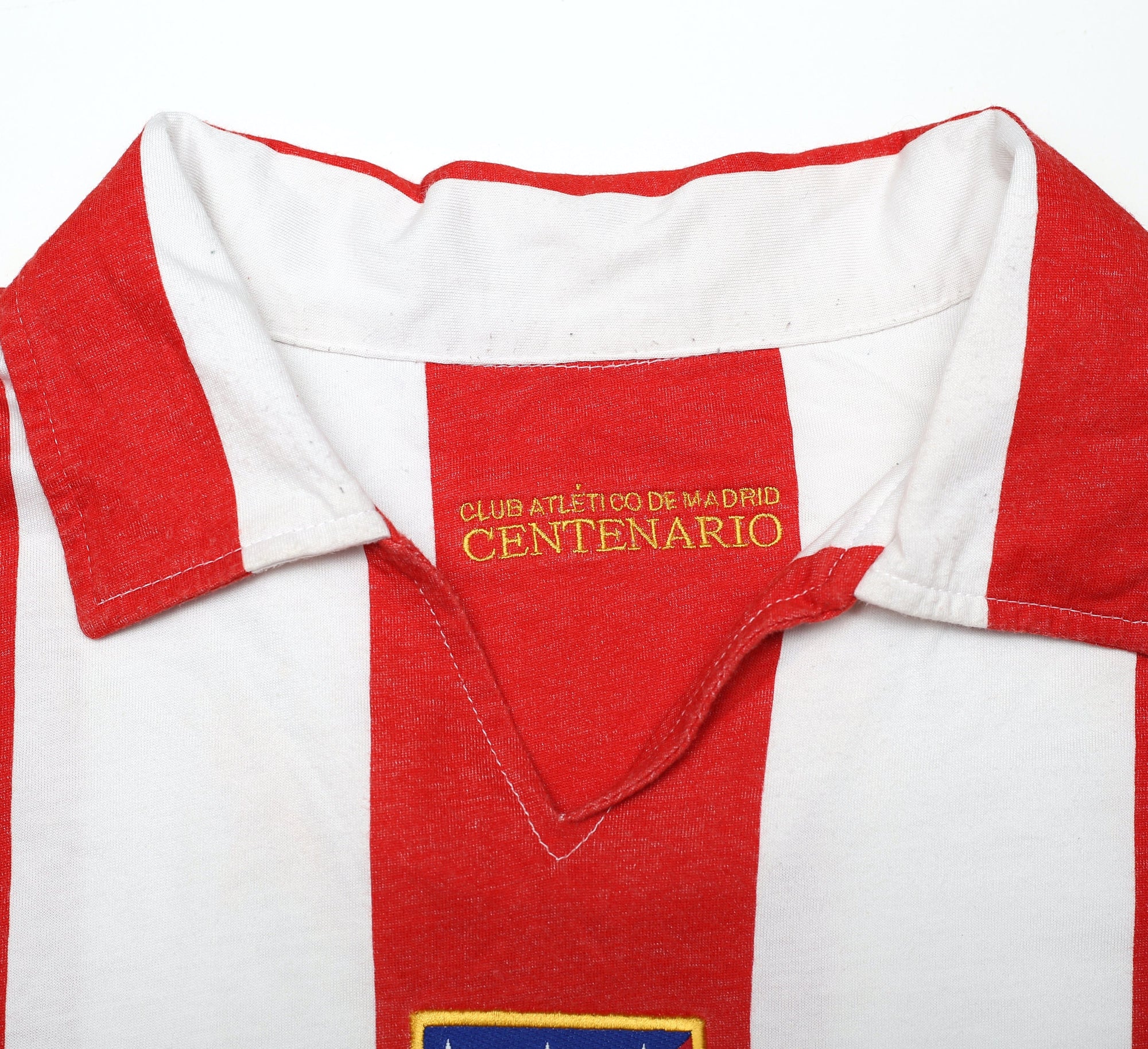 2003/04 ATLETICO MADRID Nike Home Football Shirt (XL)