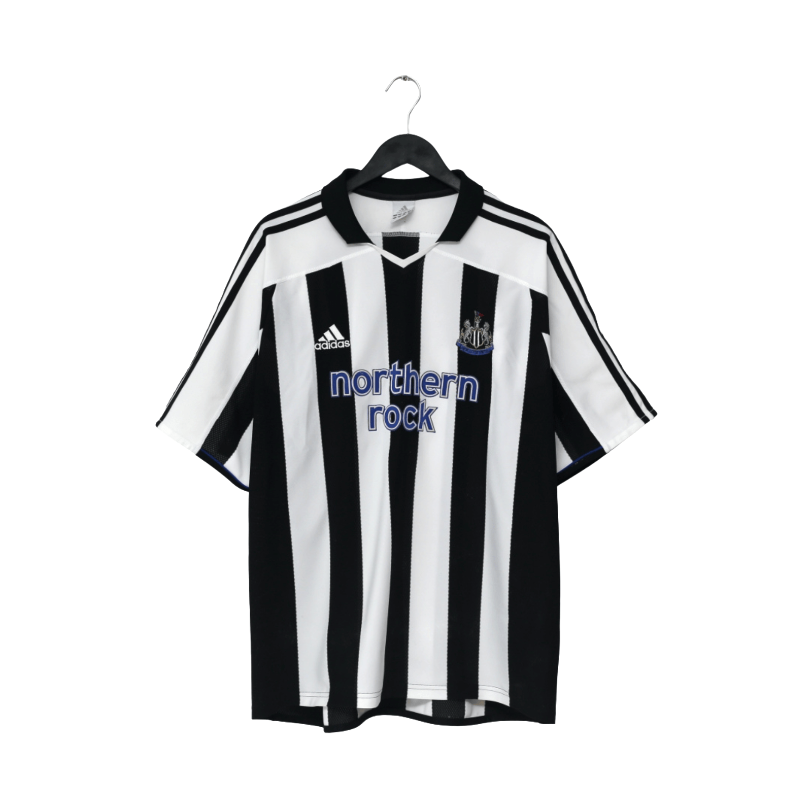2003/04 Bellamy #10 Newcastle United Vintage adidas Home Football Shirt (XXL)