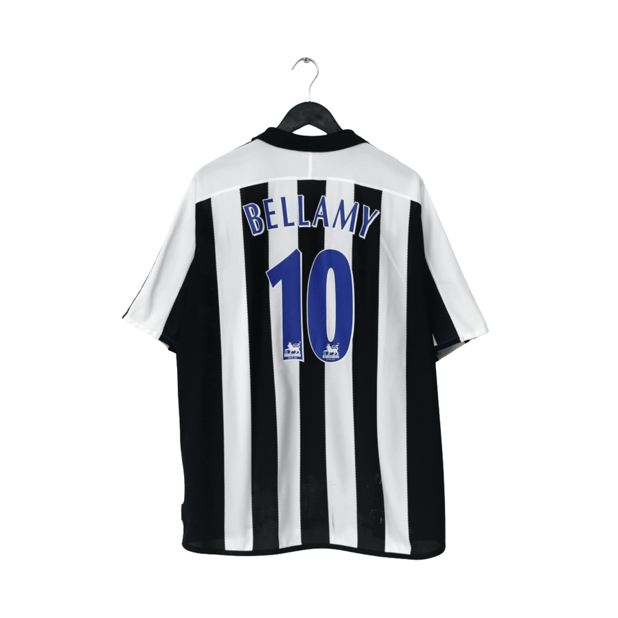 2003/04 Bellamy #10 Newcastle United Vintage adidas Home Football Shirt (XXL)