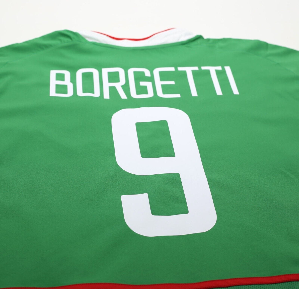 2003/04 BORGETTI #9 Mexico Vintage Nike Home Football Shirt (XL)