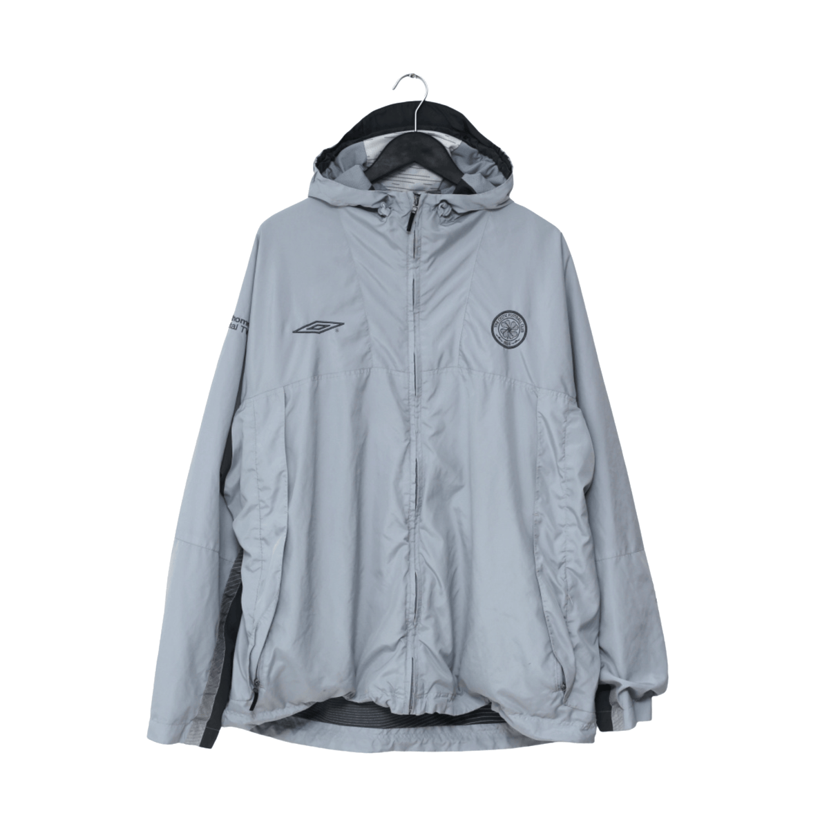 2003/04 Celtic Vintage Umbro Football Hooded Track Jacket (XXL)