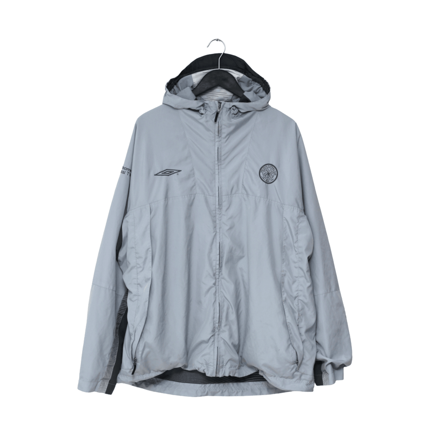 2003/04 Celtic Vintage Umbro Football Hooded Track Jacket (XXL)