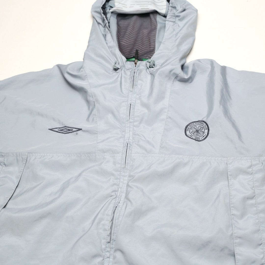 2003/04 Celtic Vintage Umbro Football Hooded Track Jacket (XXL)