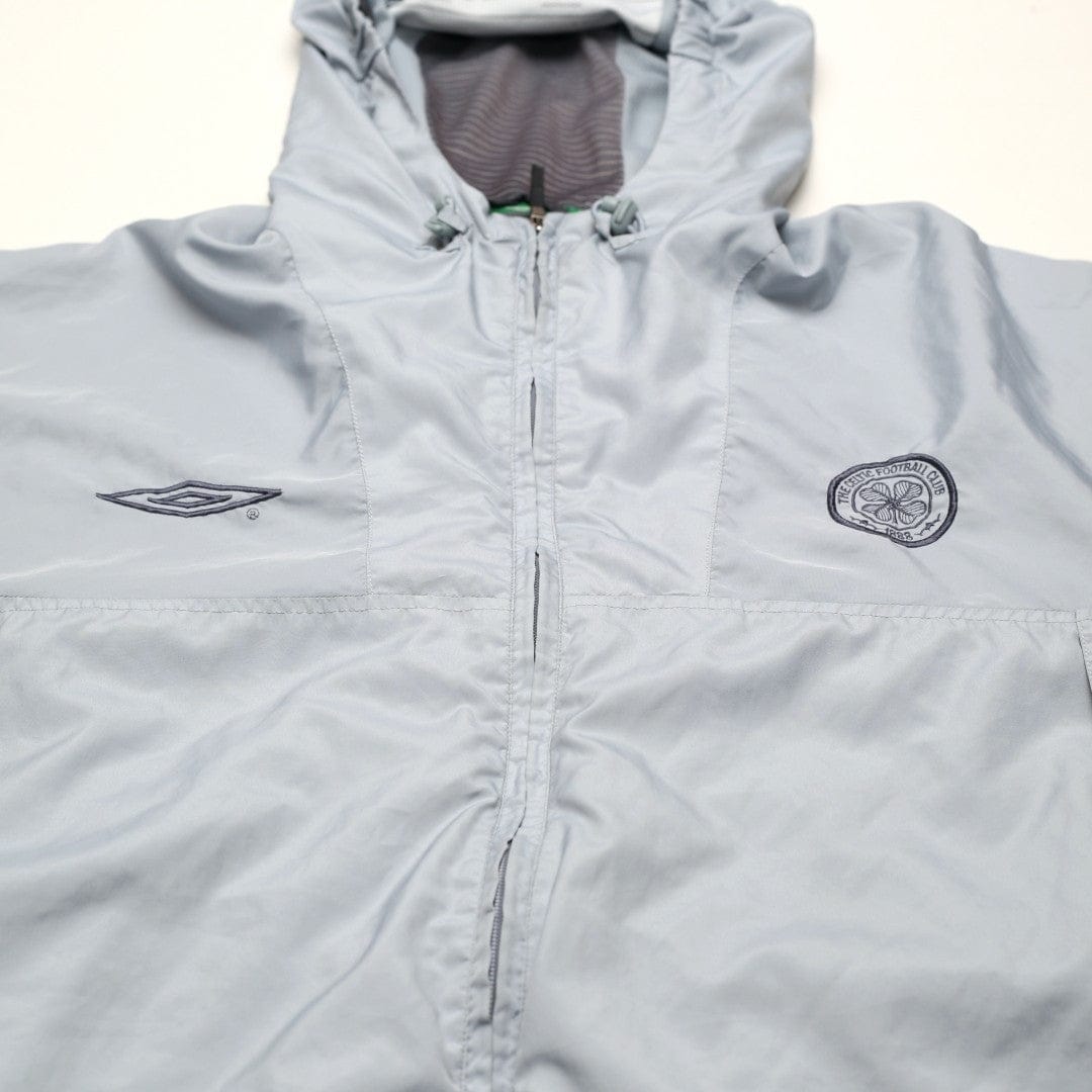 2003/04 Celtic Vintage Umbro Football Hooded Track Jacket (XXL)