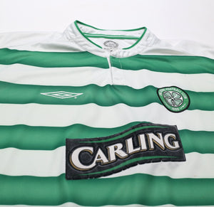 2003/04 CELTIC Vintage Umbro Home Football Shirt (XXL)