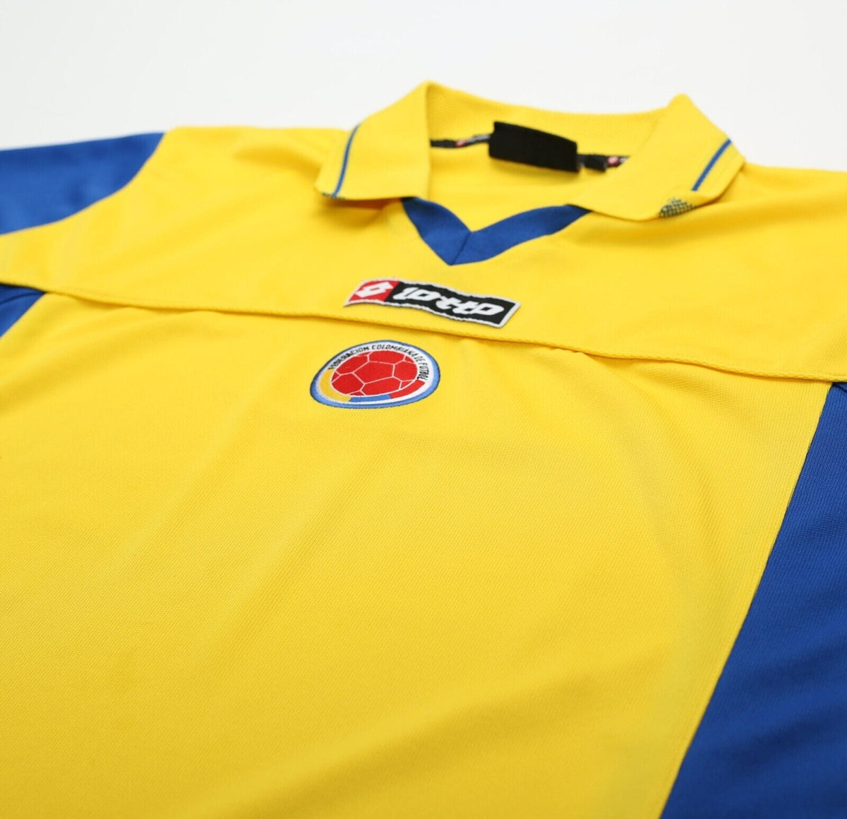 2003/04 COLOMBIA Vintage Lotto Home Football Shirt (L)