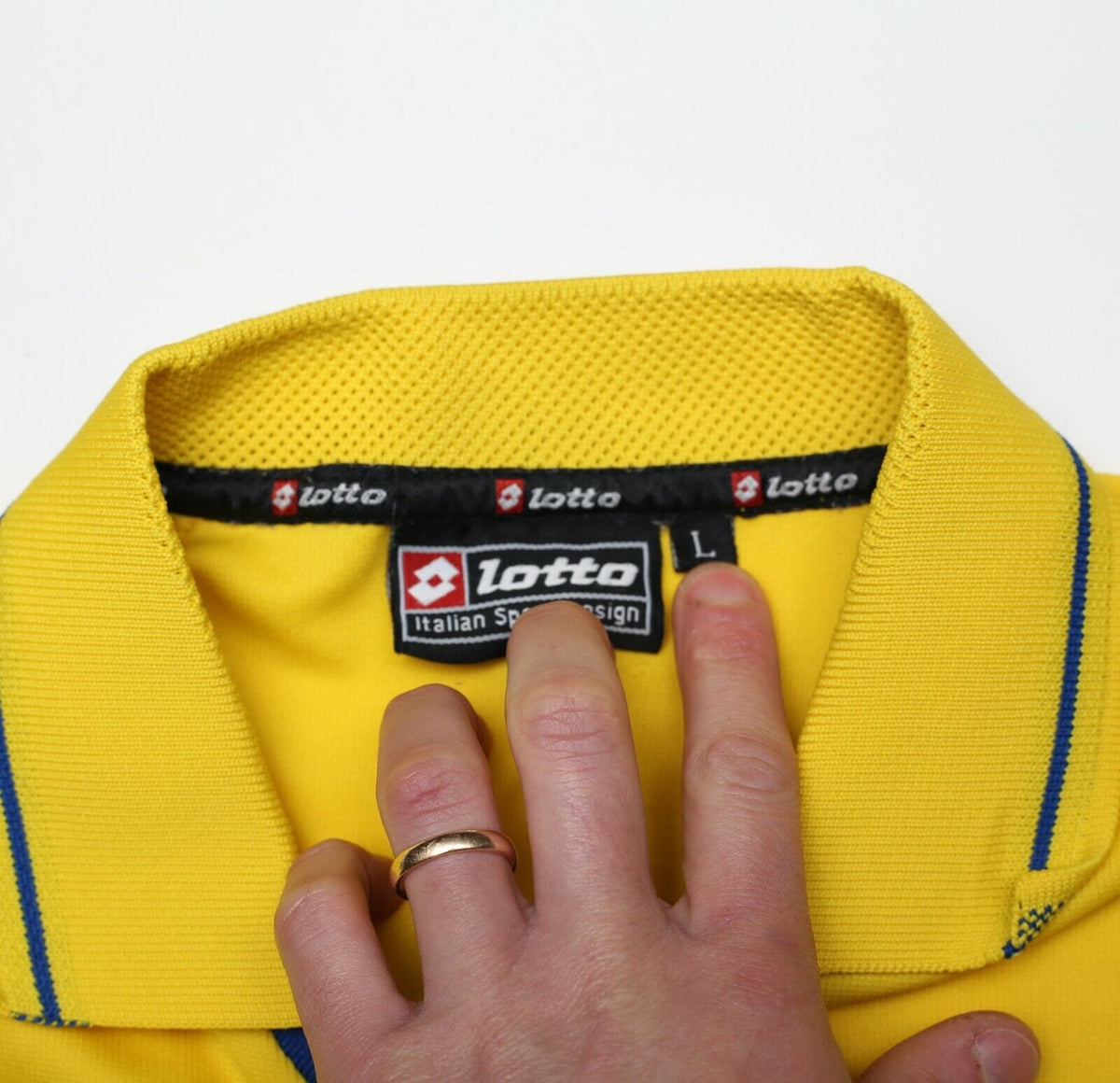 2003/04 COLOMBIA Vintage Lotto Home Football Shirt (L)