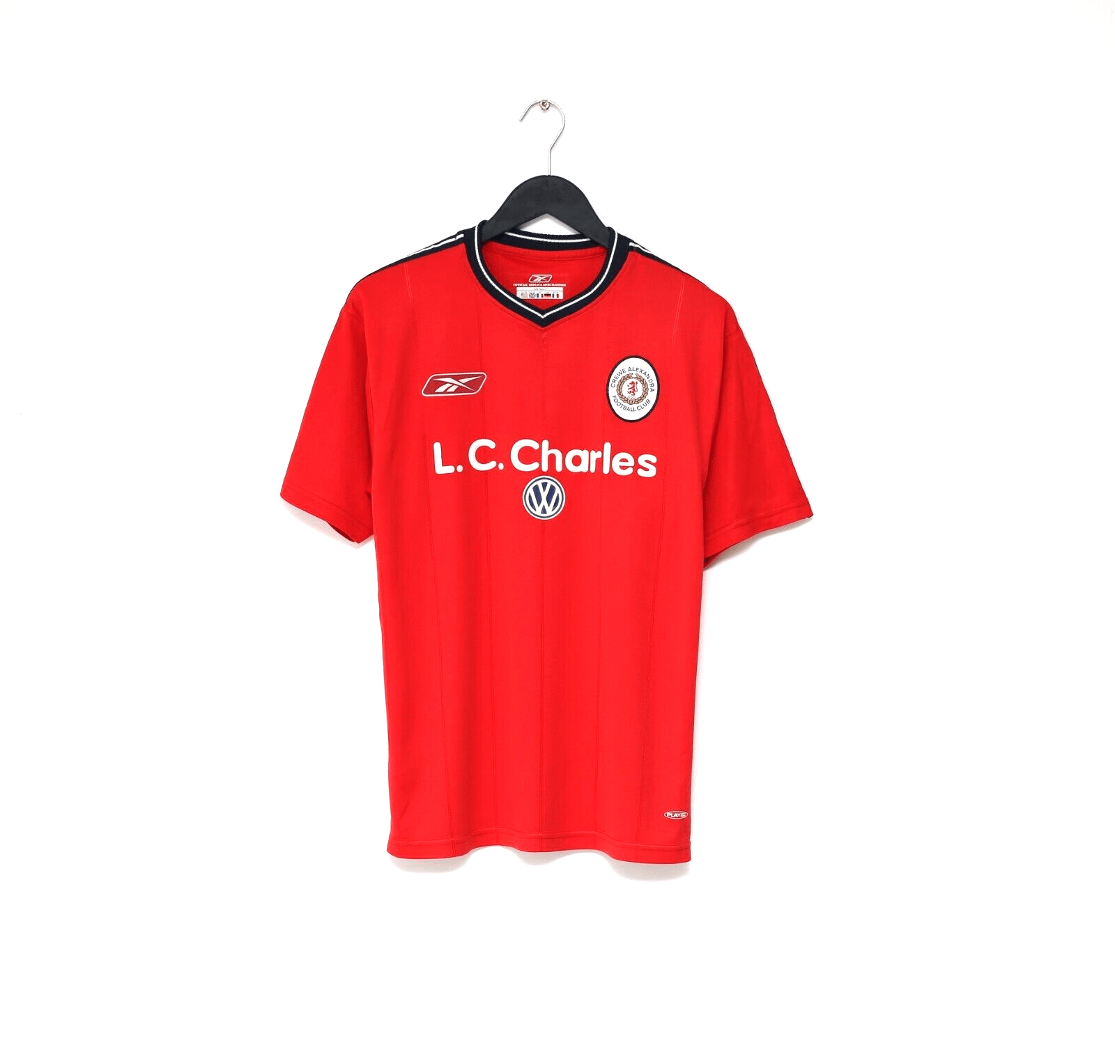 2003/04 CREWE ALEXANDRA Vintage Reebok Home Football Shirt (S)