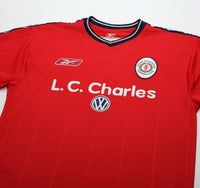 2003/04 CREWE ALEXANDRA Vintage Reebok Home Football Shirt (S)