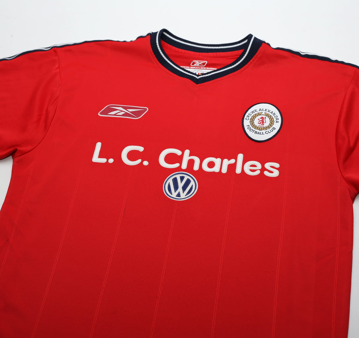 2003/04 CREWE ALEXANDRA Vintage Reebok Home Football Shirt (S)