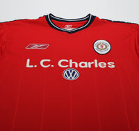 2003/04 CREWE ALEXANDRA Vintage Reebok Home Football Shirt (S)