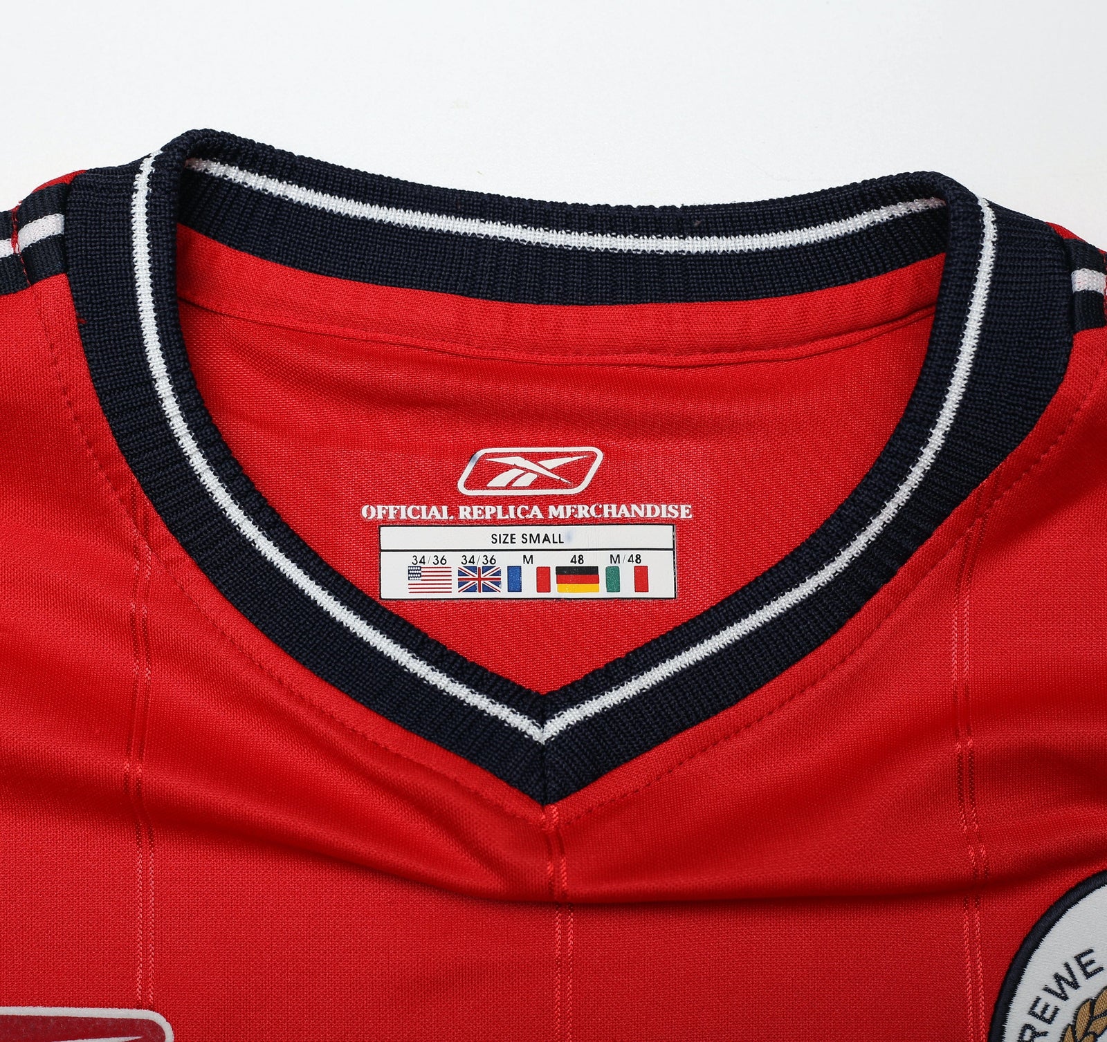 2003/04 CREWE ALEXANDRA Vintage Reebok Home Football Shirt (S)