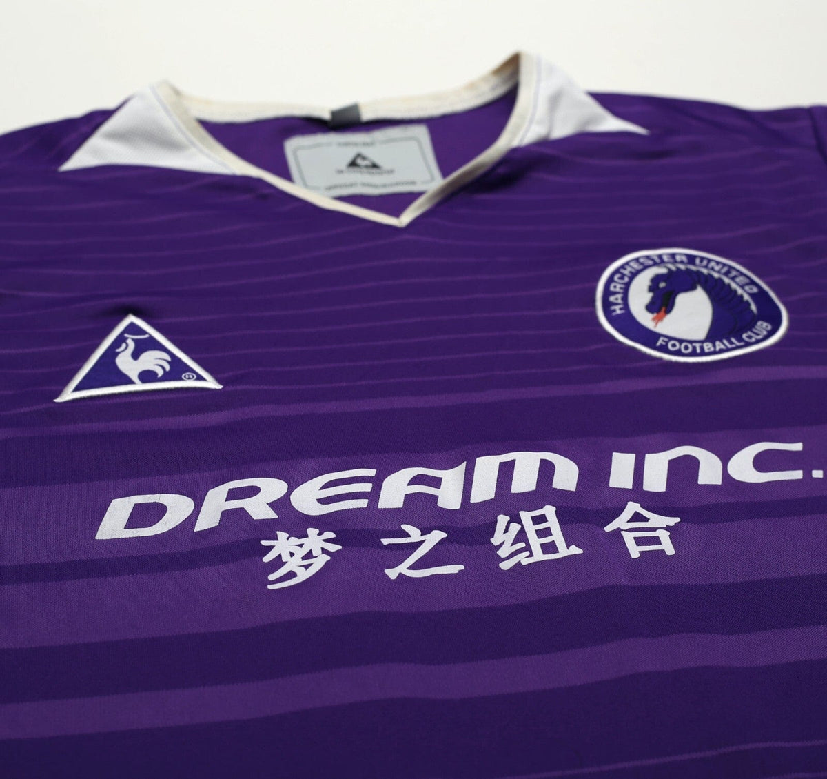 2003/04 DAVENPORT #11 Harchester United Vintage LCS Home Football Shirt (M)