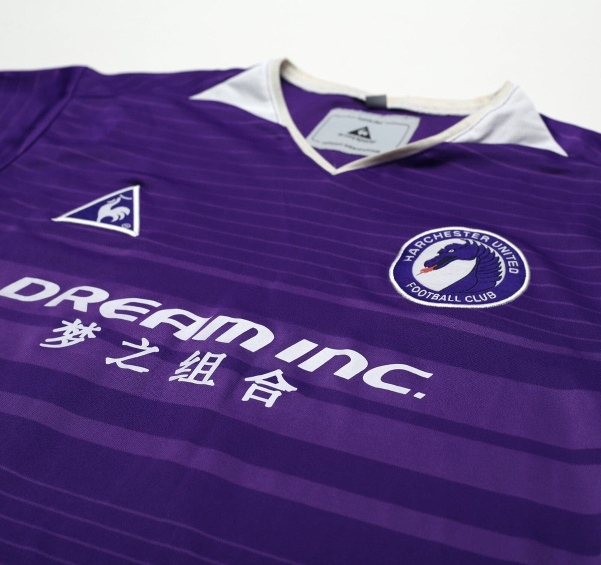 2003/04 DAVENPORT #11 Harchester United Vintage LCS Home Football Shirt (M)