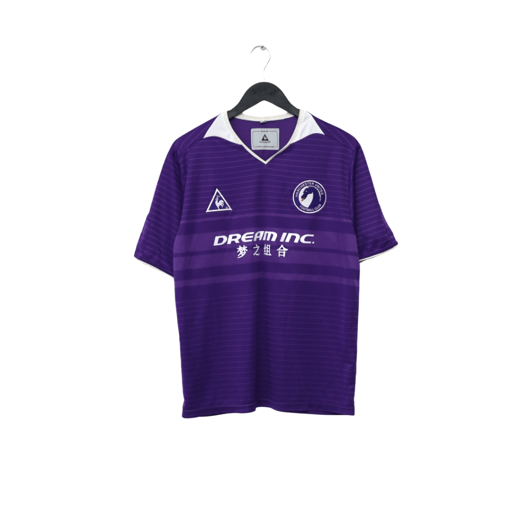 2003/04 DAVENPORT #11 Harchester United Vintage LCS Home Football Shirt (M)