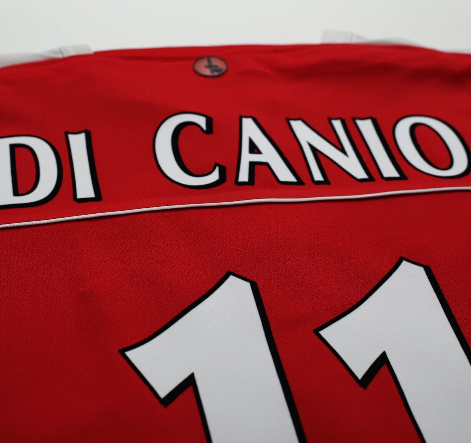 2003/04 DI CANIO #11 Charlton Athletic Vintage Joma Home Football Shirt (XL)