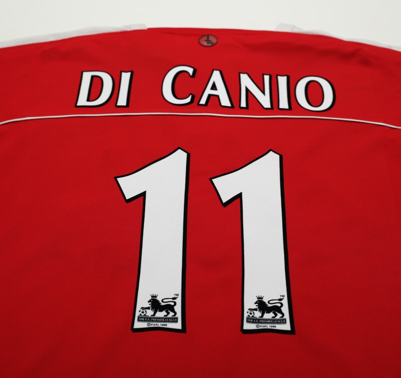 2003/04 DI CANIO #11 Charlton Athletic Vintage Joma Home Football Shirt (XL)