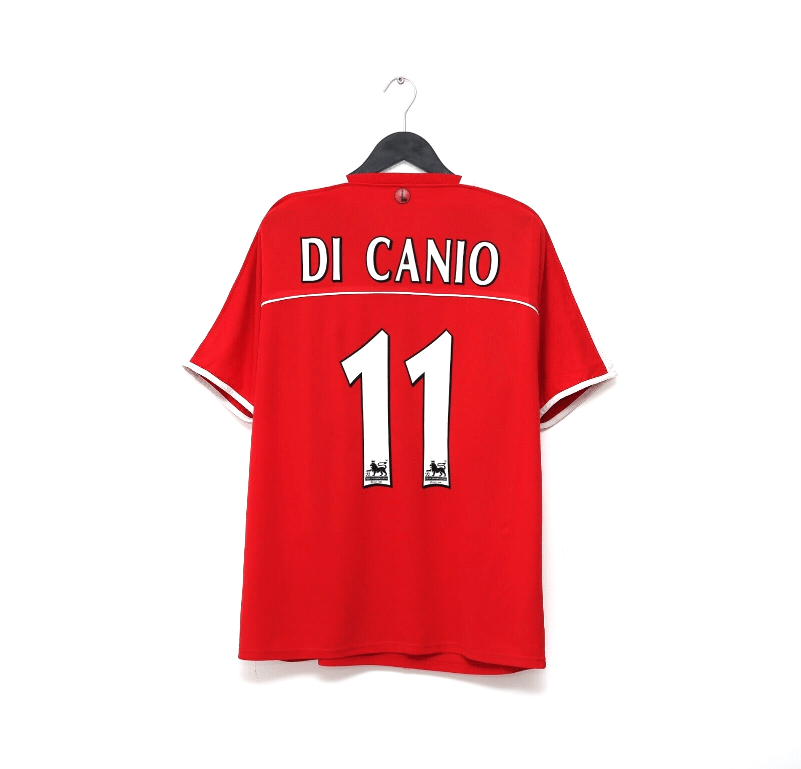 2003/04 DI CANIO #11 Charlton Athletic Vintage Joma Home Football Shirt (XL)