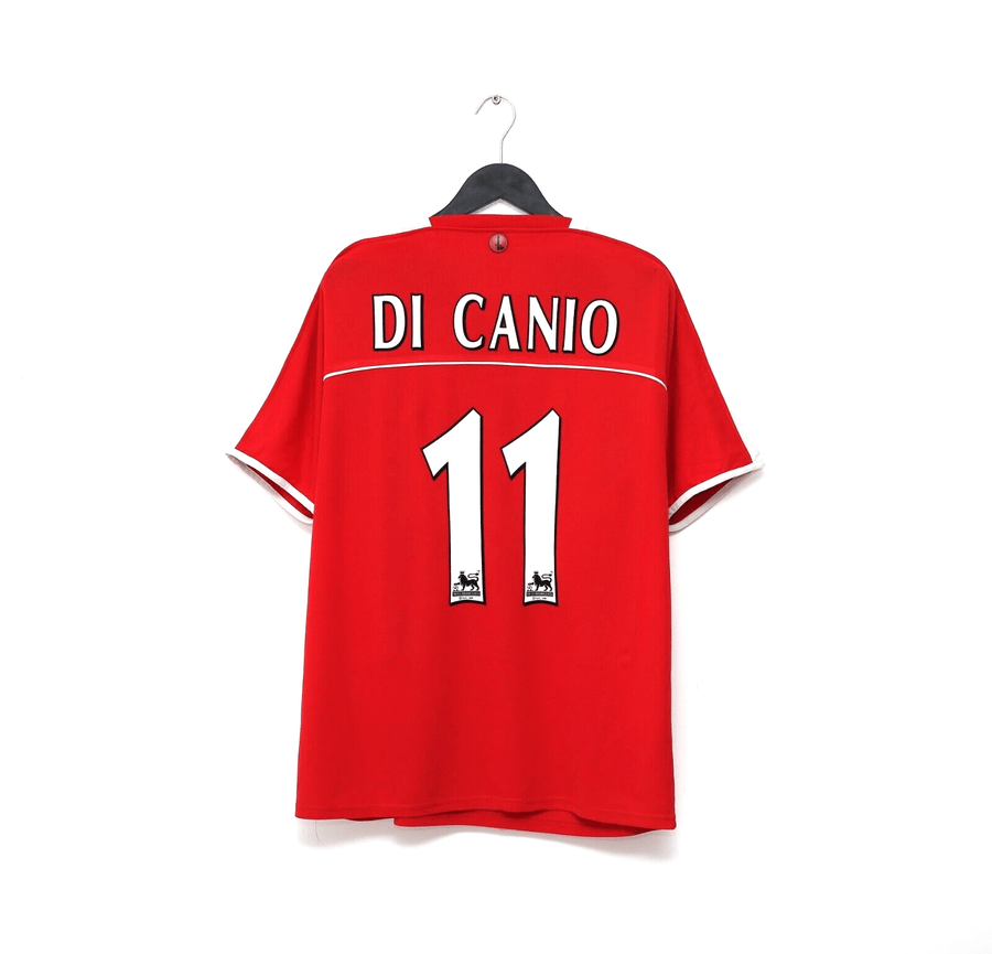 2003/04 DI CANIO #11 Charlton Athletic Vintage Joma Home Football Shirt (XL)