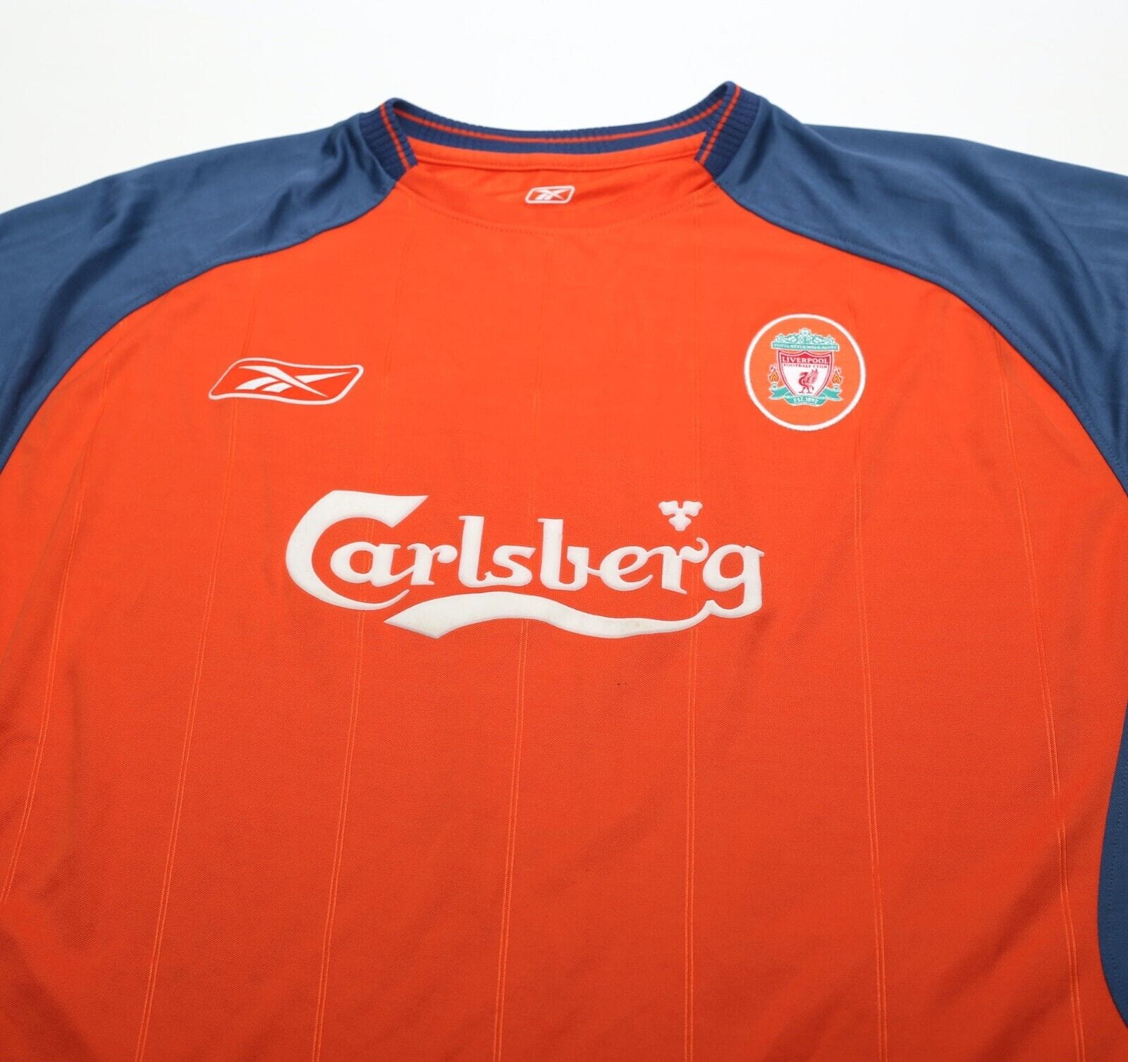 2003/04 DUDEK #1 Liverpool Vintage Reebok GK Football Shirt (XXL)