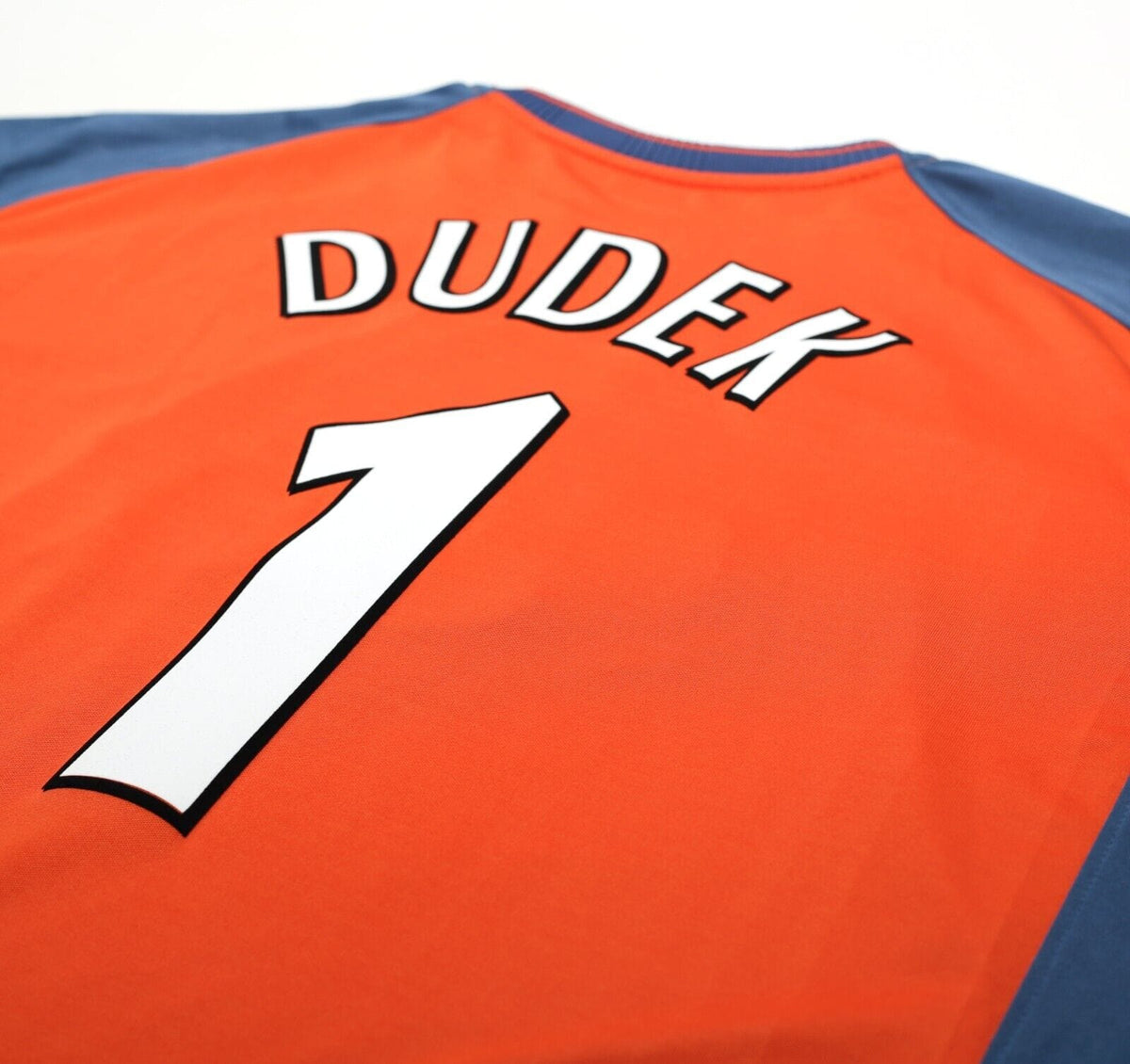 2003/04 DUDEK #1 Liverpool Vintage Reebok GK Football Shirt (XXL)