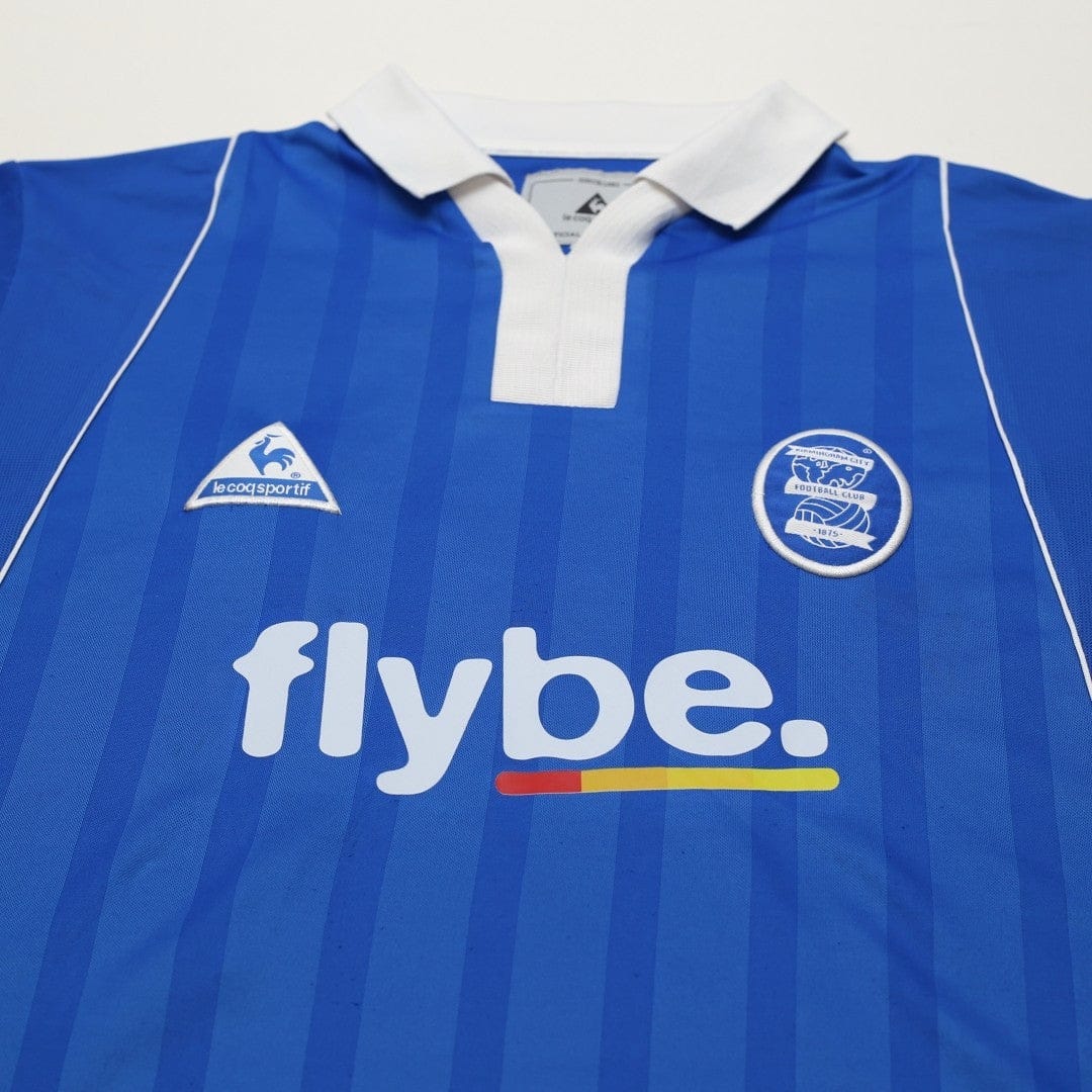 2003/04 Dugarry #21 Birmingham City Vintage LCS Home Football Shirt (L)