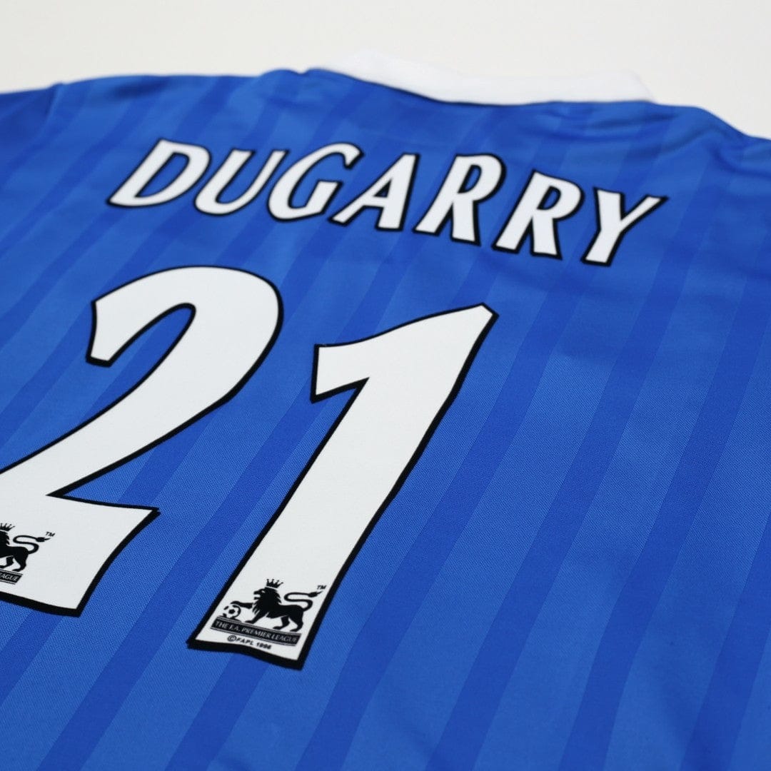 2003/04 Dugarry #21 Birmingham City Vintage LCS Home Football Shirt (L)