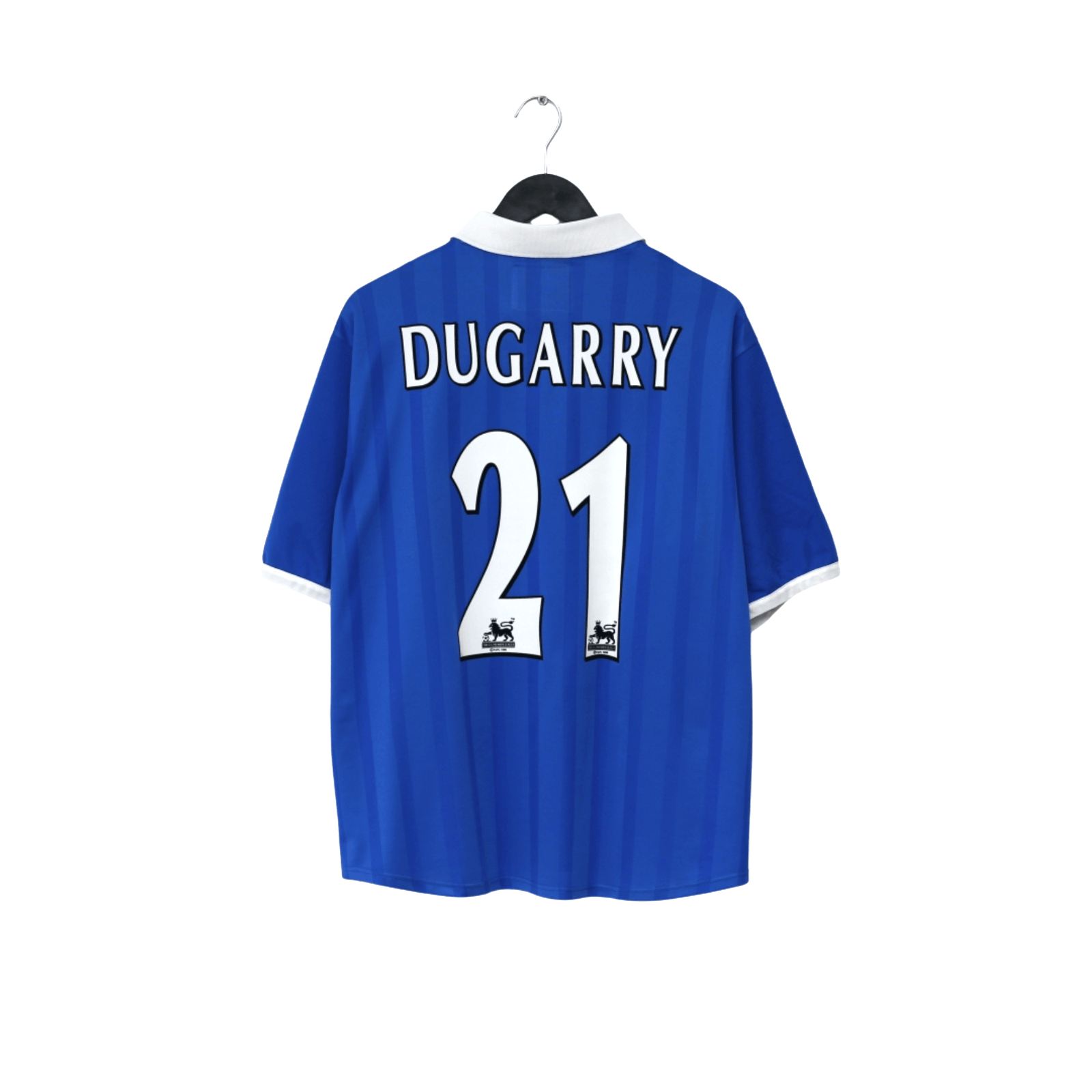 2003/04 Dugarry #21 Birmingham City Vintage LCS Home Football Shirt (L)