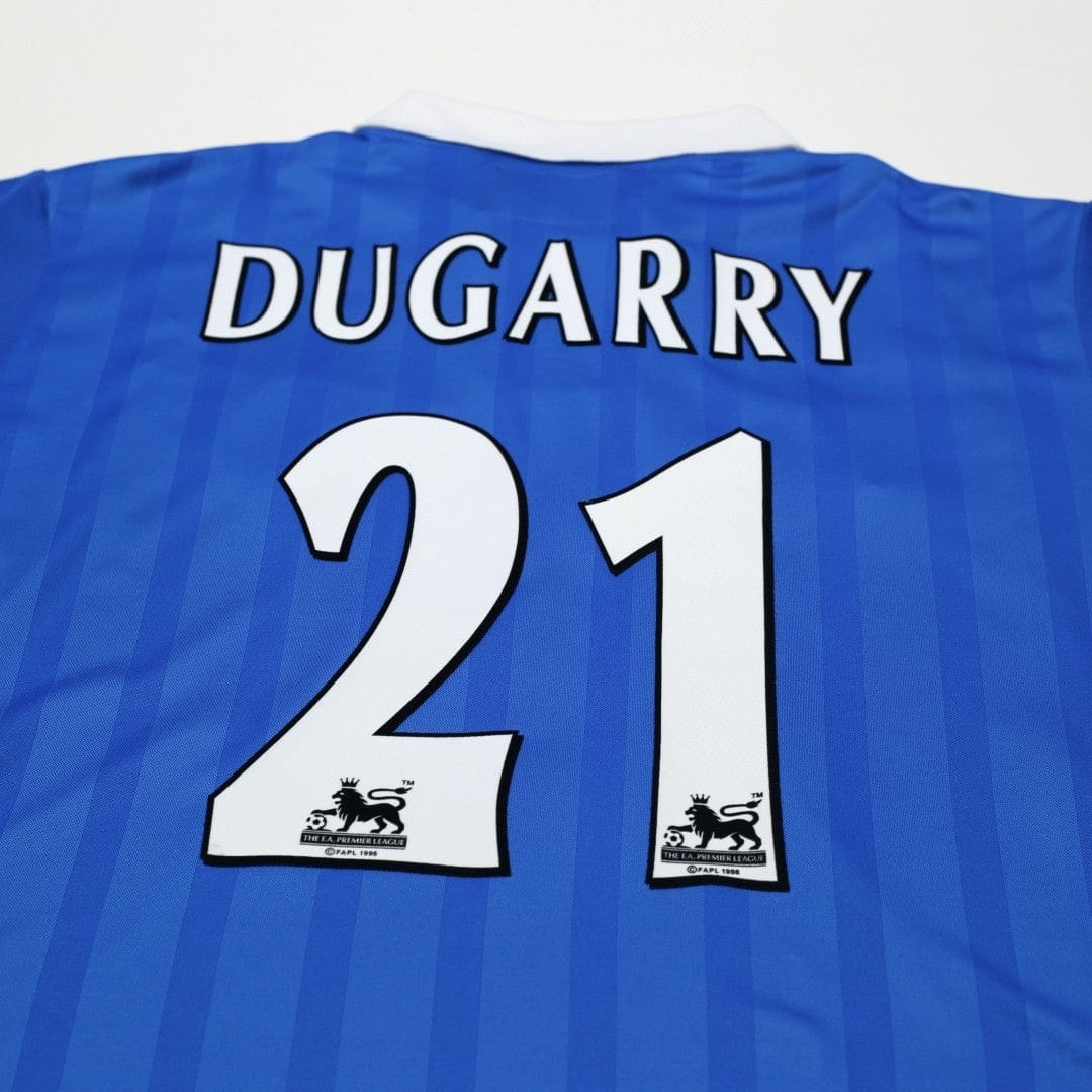 2003/04 Dugarry #21 Birmingham City Vintage LCS Home Football Shirt (L)