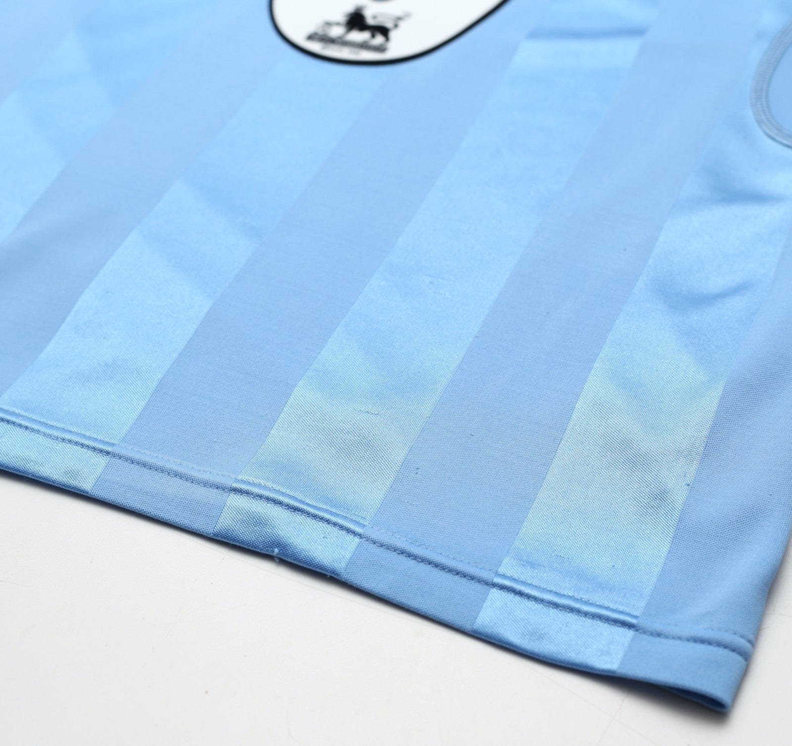 2003/04 FOWLER #8 Manchester City Vintage Reebok Home Football Shirt (S)