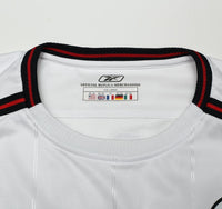 2003/04 GERRARD #17 Liverpool Vintage Reebok Away Football Shirt (L)