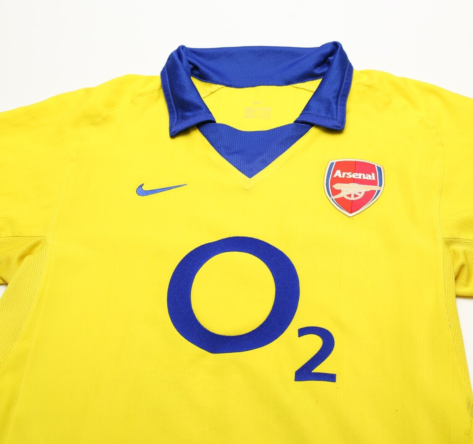 2003/04 HENRY #14 Arsenal Vintage Nike Away Football Shirt Jersey (S)