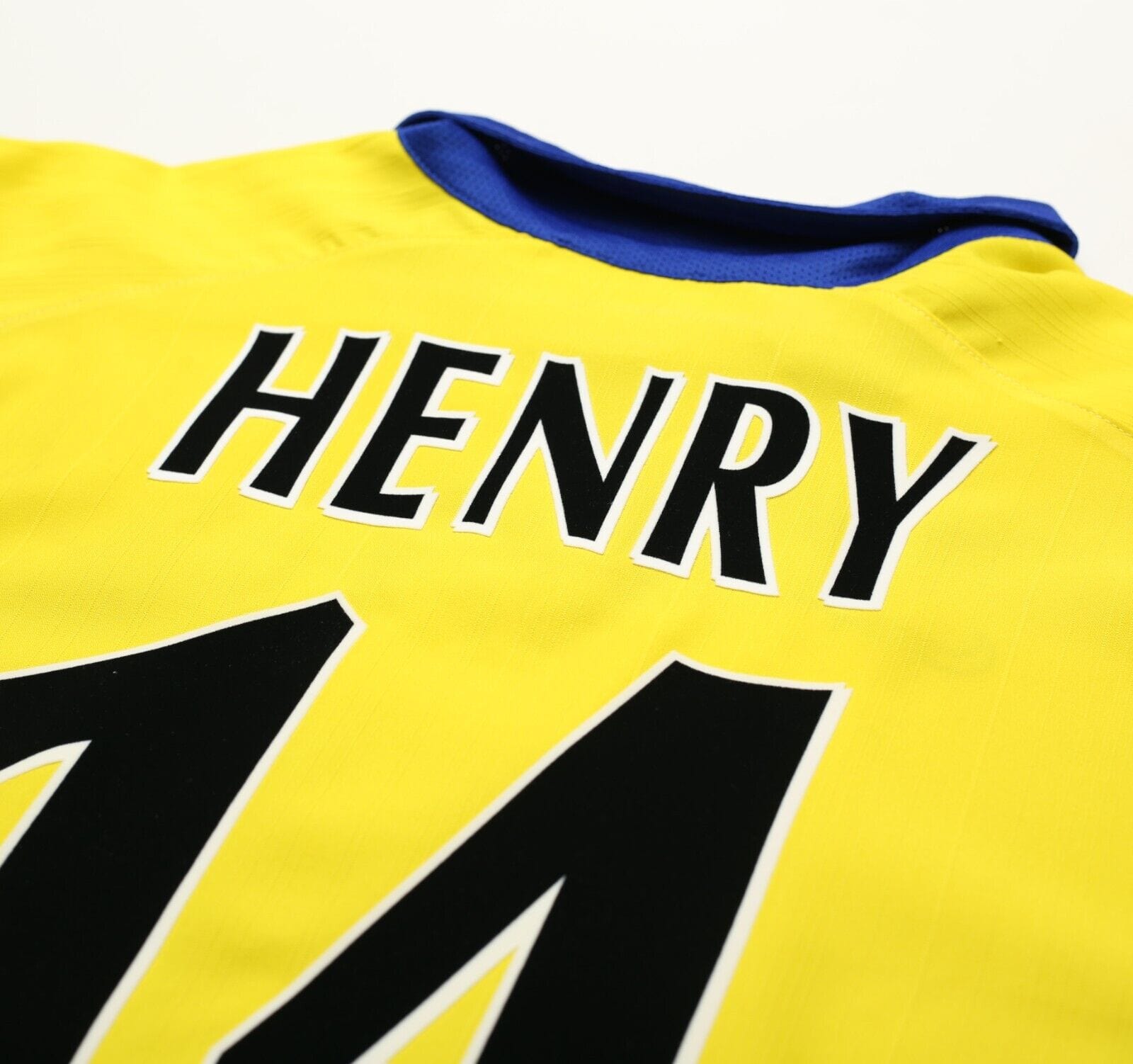 2003/04 HENRY #14 Arsenal Vintage Nike Away Football Shirt Jersey (S)