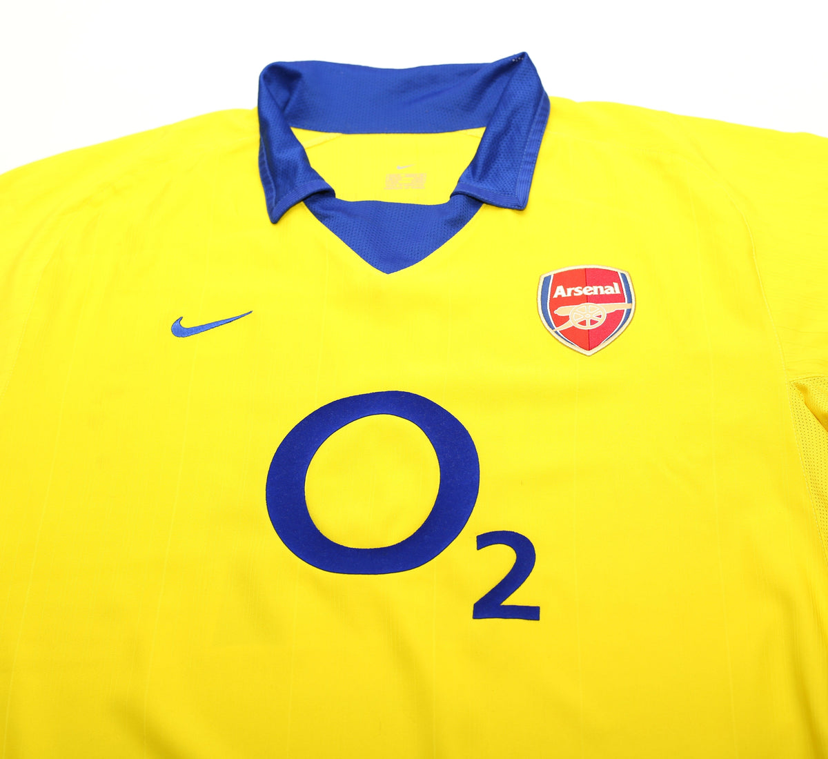 2003/04 HENRY #14 Arsenal Vintage Nike Away Football Shirt Jersey (XL)