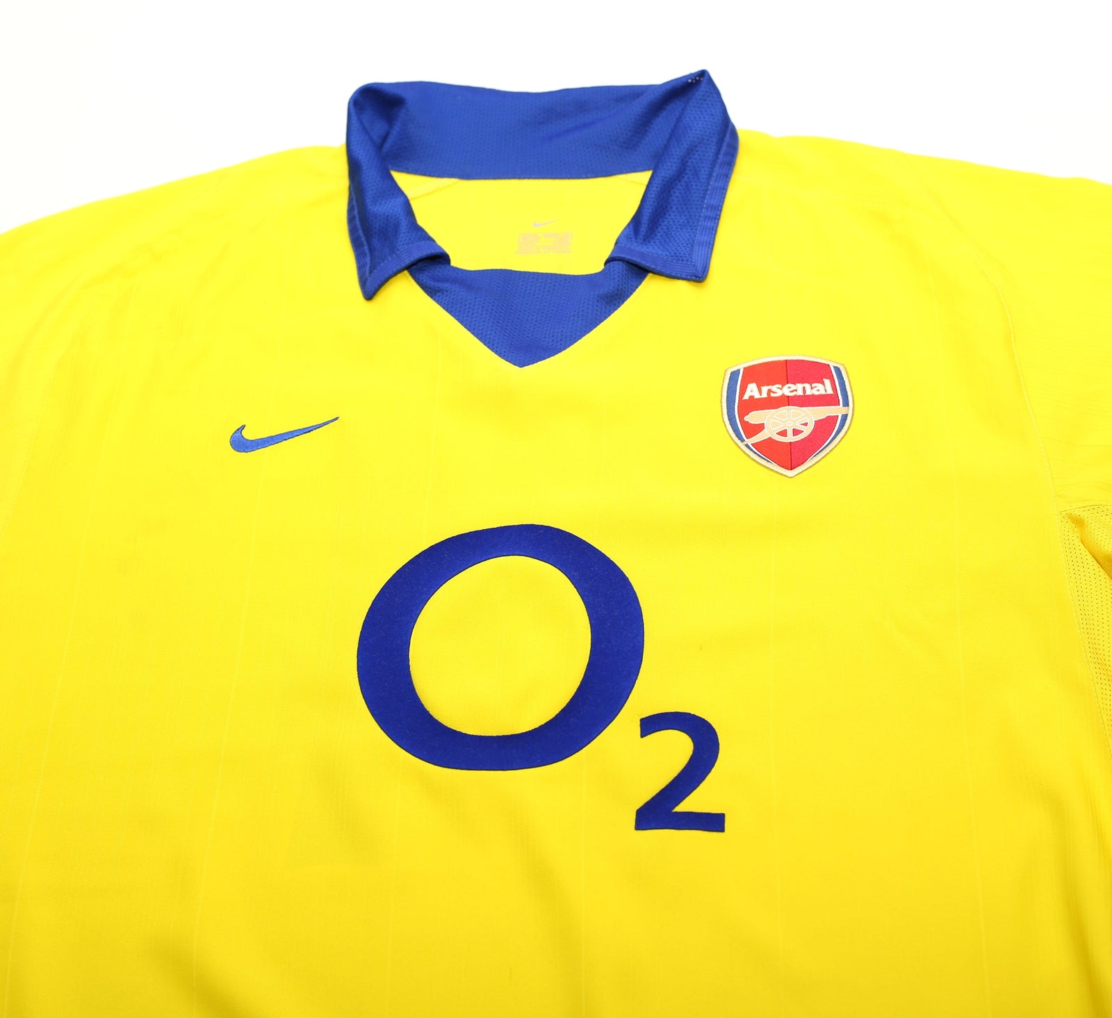 2003/04 HENRY #14 Arsenal Vintage Nike Away Football Shirt Jersey (XL)