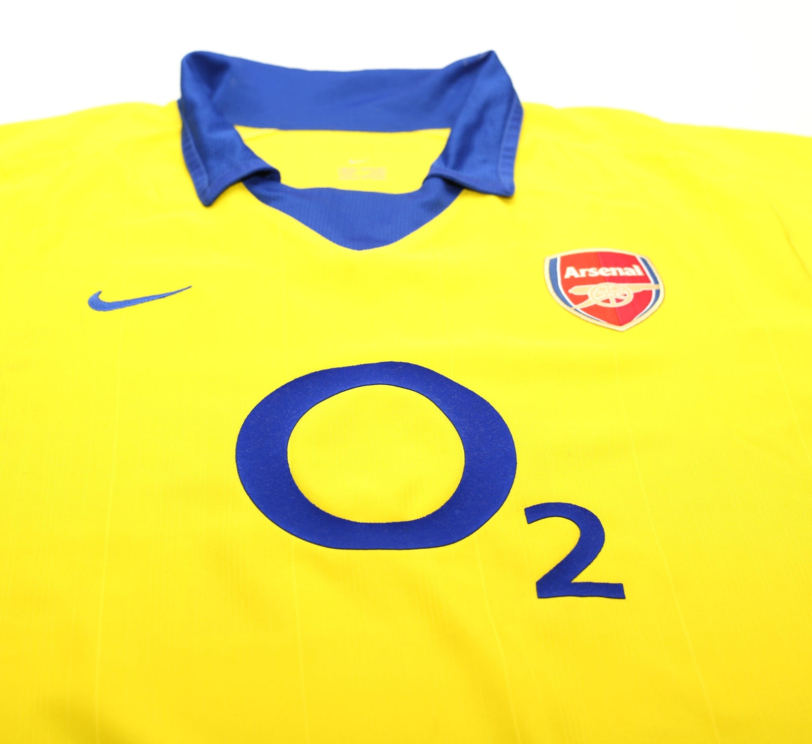 2003/04 HENRY #14 Arsenal Vintage Nike Away Football Shirt Jersey (XL)