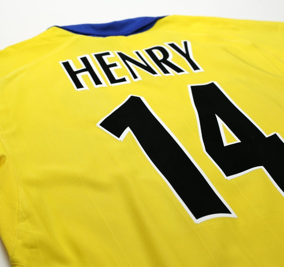 2003/04 HENRY #14 Arsenal Vintage Nike Away Football Shirt (L)
