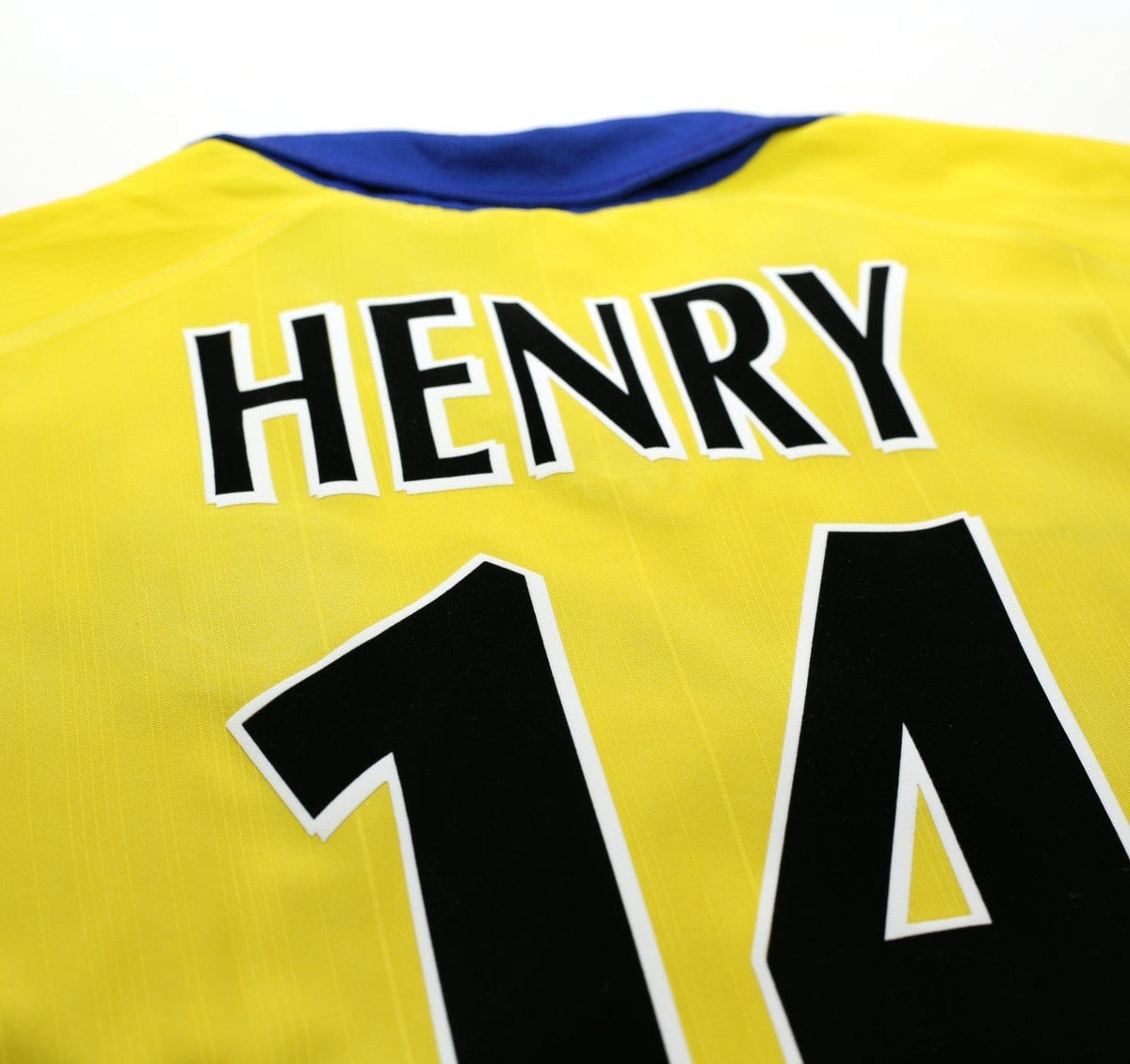 2003/04 HENRY #14 Arsenal Vintage Nike Away Football Shirt (L)