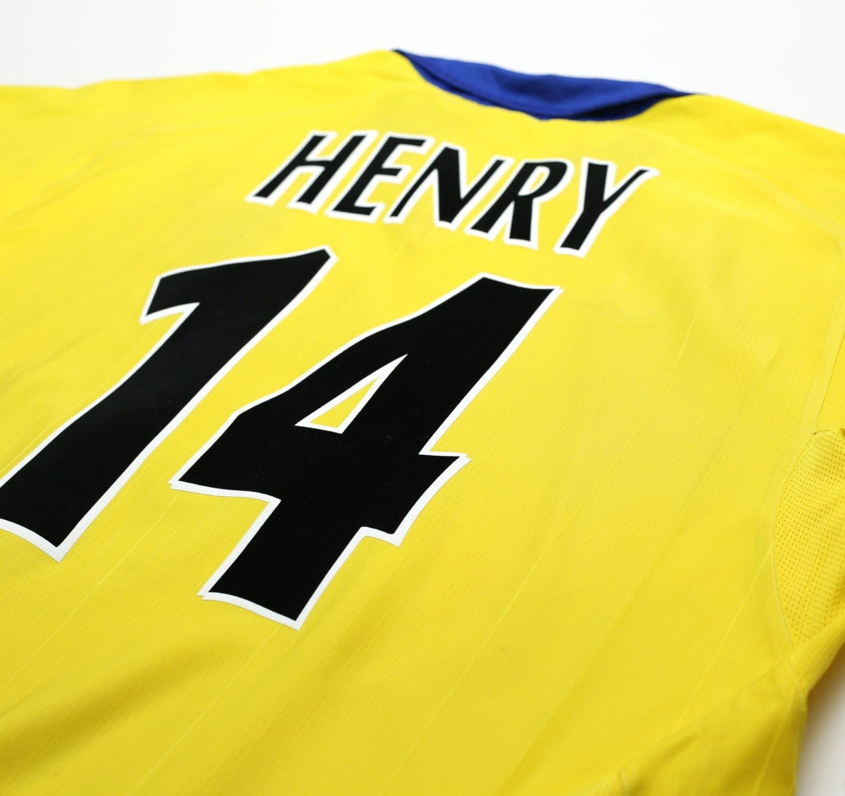 2003/04 HENRY #14 Arsenal Vintage Nike Away Football Shirt (L)