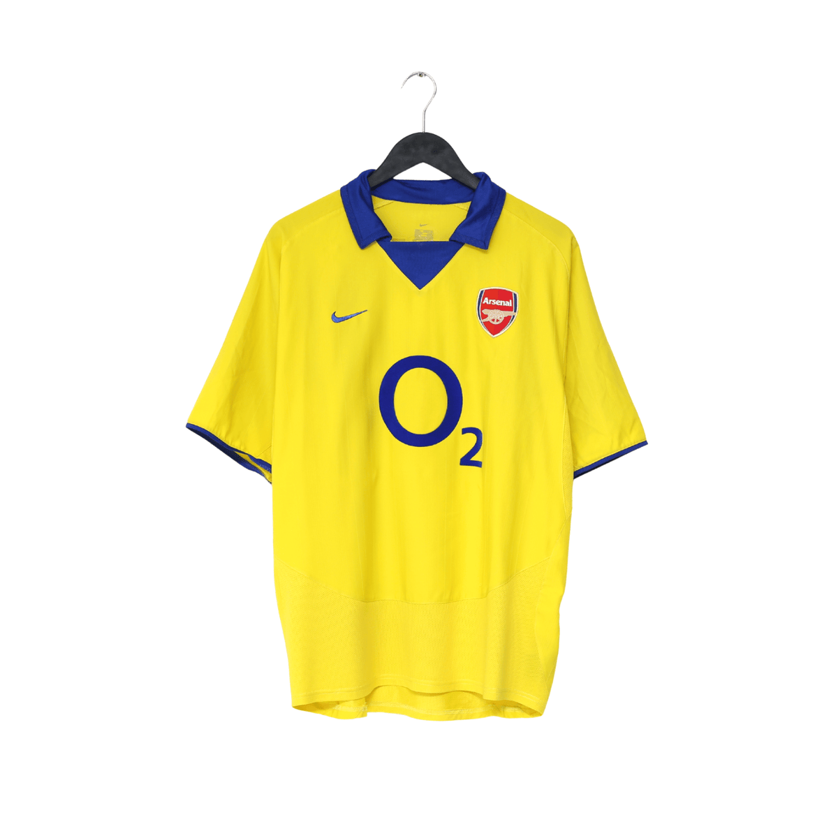 2003/04 HENRY #14 Arsenal Vintage Nike Away Football Shirt (L)