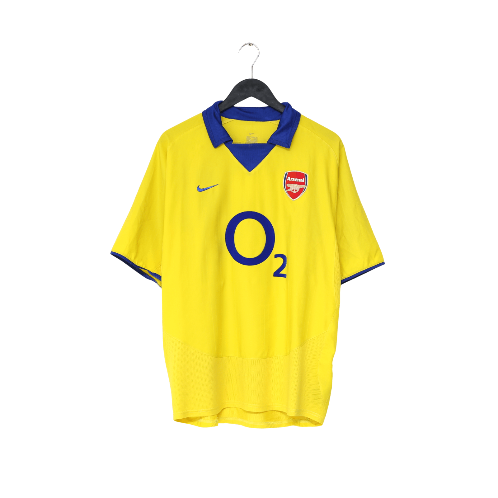 2003/04 HENRY #14 Arsenal Vintage Nike Away Football Shirt (L)