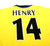 2003/04 HENRY #14 Arsenal Vintage Nike UCL Away Football Shirt Jersey (L)