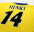 2003/04 HENRY #14 Arsenal Vintage Nike UCL Away Football Shirt Jersey (L)