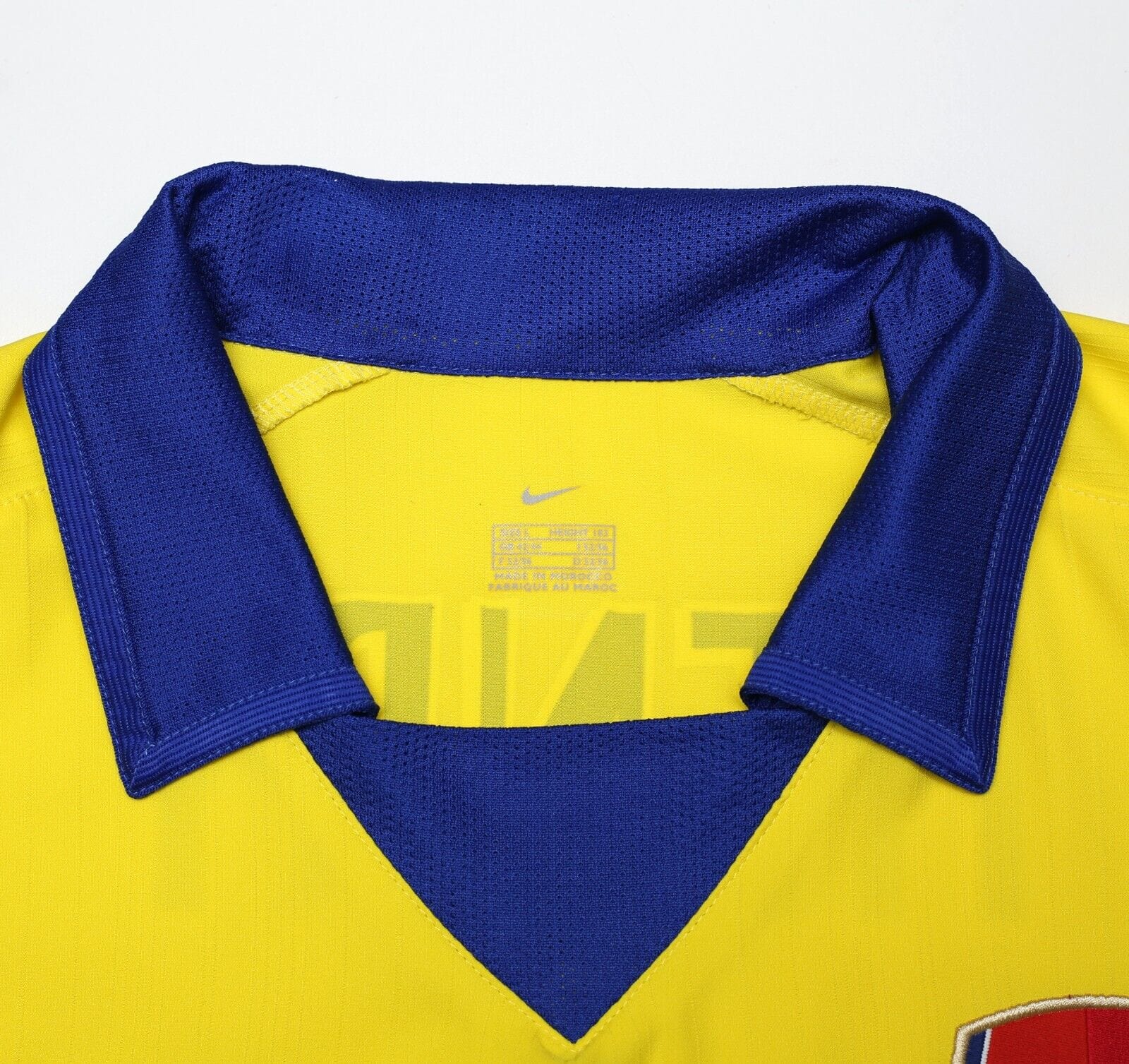 2003/04 HENRY #14 Arsenal Vintage Nike UCL Away Football Shirt Jersey (L)