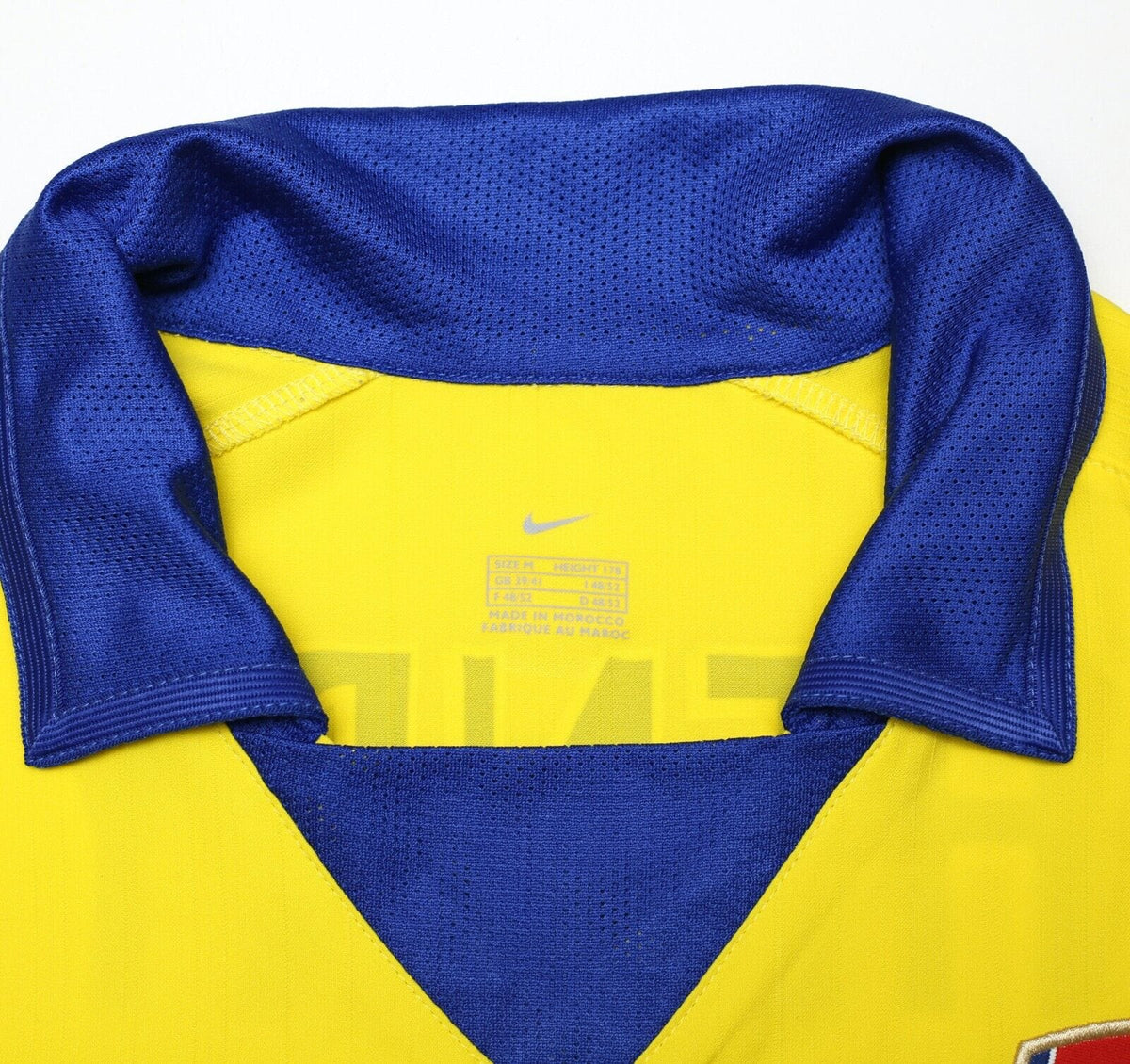 2003/04 HENRY #14 Arsenal Vintage Nike UCL Away Football Shirt Jersey (M)