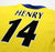 2003/04 HENRY #14 Arsenal Vintage Nike UCL Away Football Shirt Jersey (S)