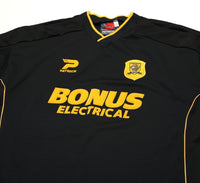 2003/04 HULL CITY Vintage Patrick Away Football Shirt Jersey (XXL)