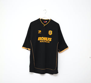 2003/04 HULL CITY Vintage Patrick Away Football Shirt Jersey (XXL)