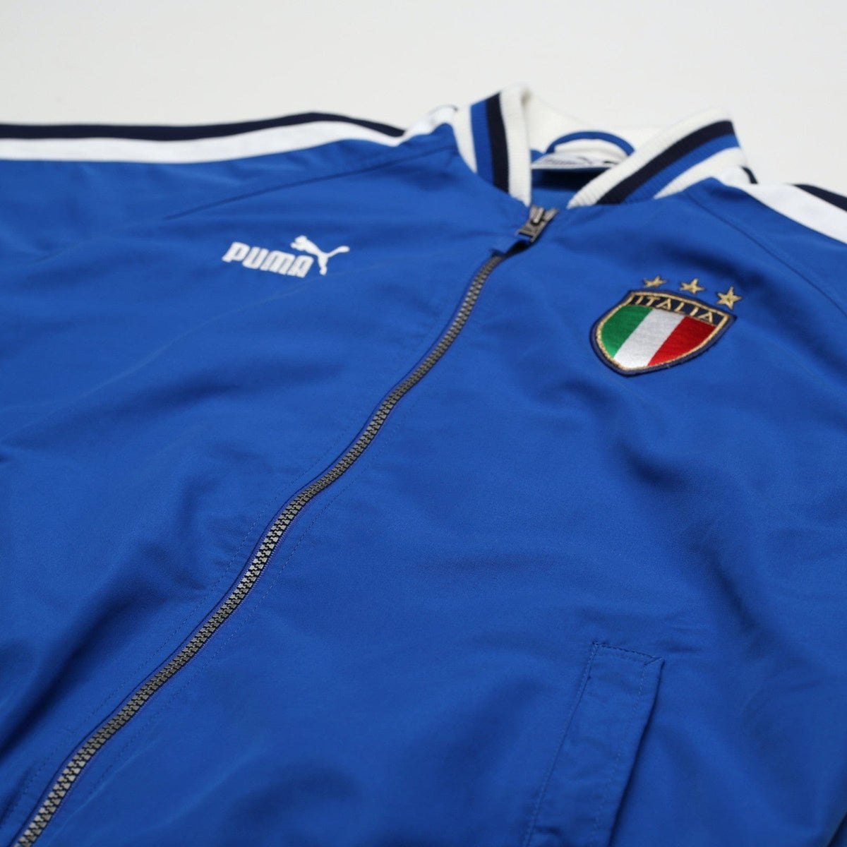 2003/04 Italy Vintage PUMA KING Football Track Top Jacket (S) Euro 2004